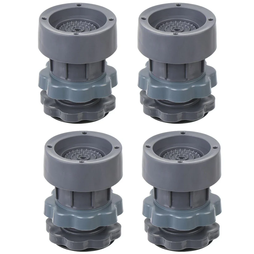 Washing Machine Height Adjusing Vibration Pads (4 Pcs Set)