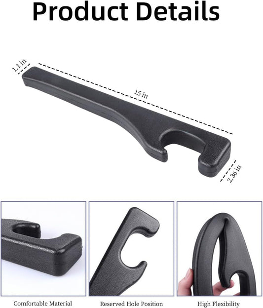 HomeCove - 2PCS Car Seat Gap Filler with Phone Holder – Universal Fit for Cars & SUVs