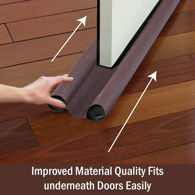 Door Bottom Sealing Strip Guard for Home | (39 inches, Pack of 2)