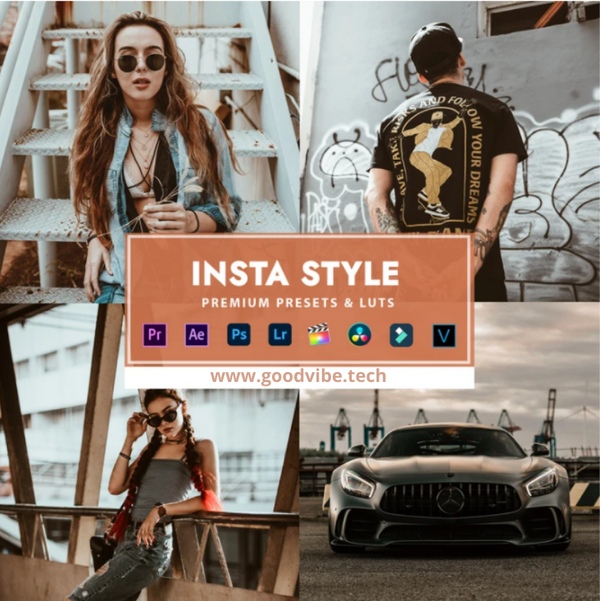 Insta Style Desktop & Mobile Lightroom Presets