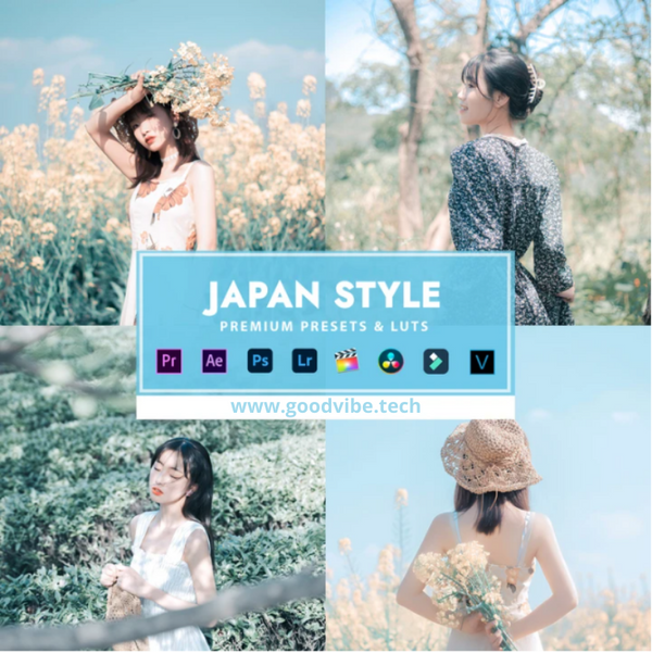 Japan Style Desktop & Mobile Lightroom Presets